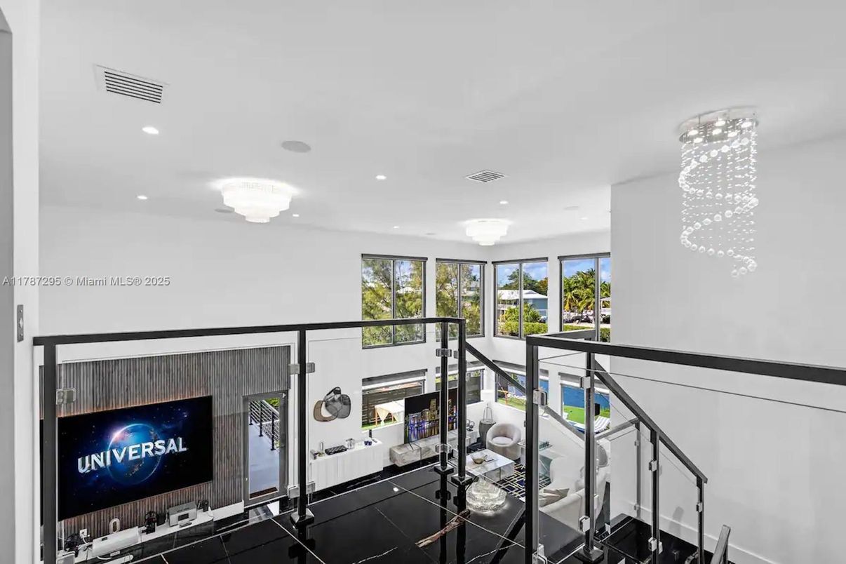 Chandelier, Interior, Recessed Lighting