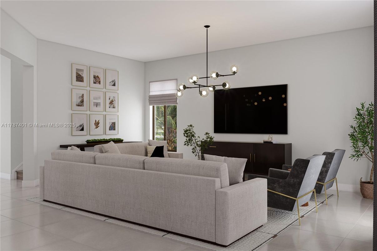 Interior, Living room, Pendant Lights