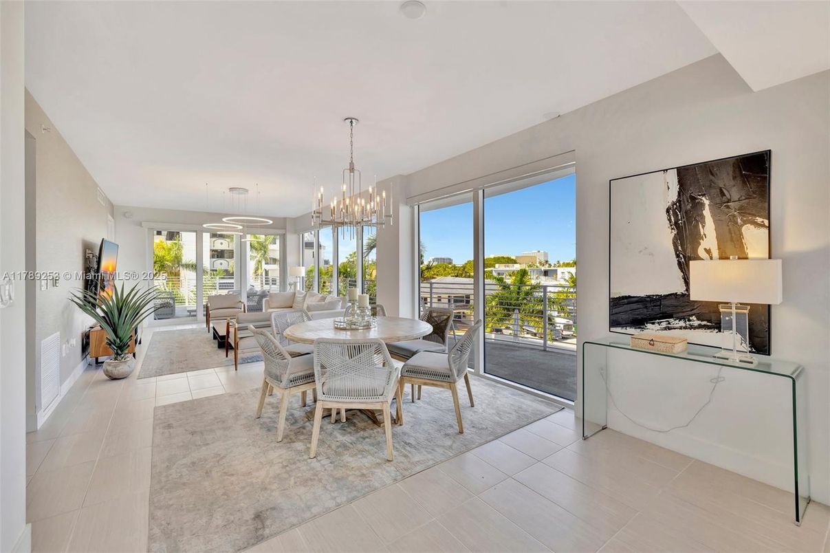 Dining room, Interior, Living room, Pendant Lights