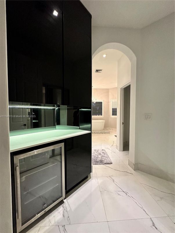 Interior, Kitchen, Marble, Recessed Lighting