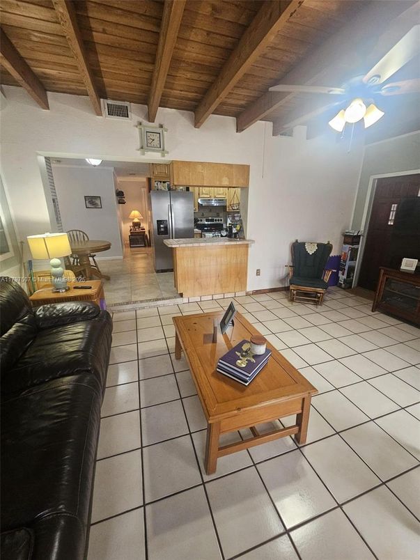 Interior, Kitchen, Living room, Stainless Steel Appliances, Wooden Beams, Wooden Ceilings
