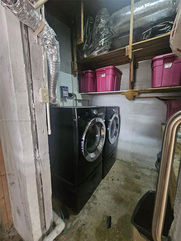 Interior, Washer