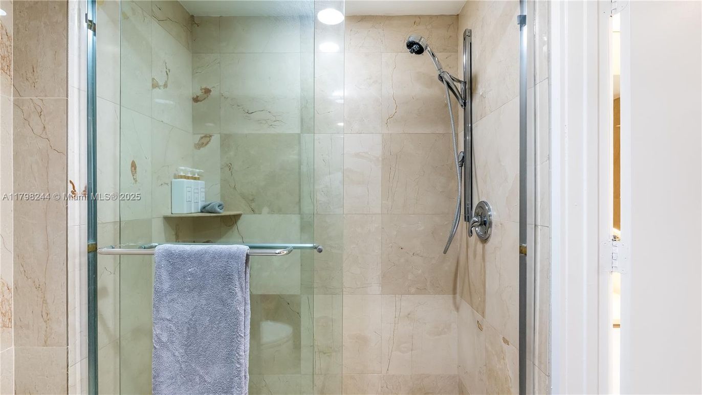 Bathroom, Glass Shower, Interior, Marble Walls