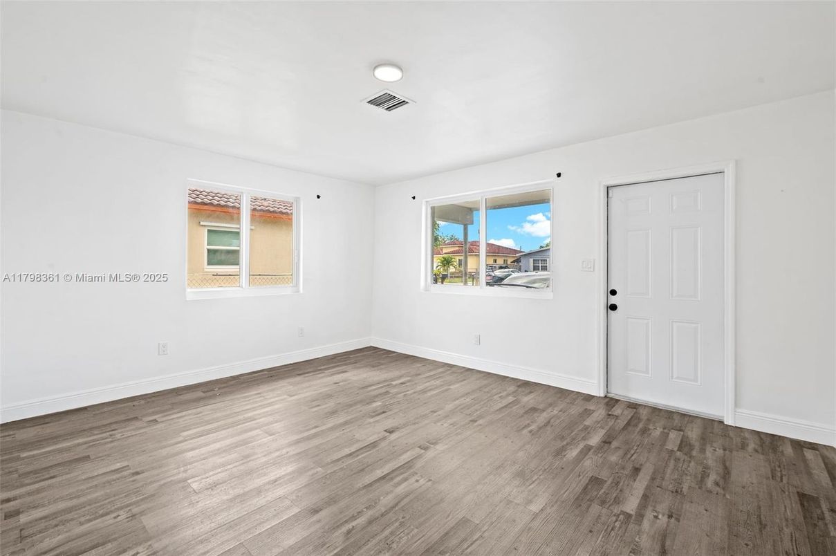 Empty room, Interior, Wood Texture Flooring