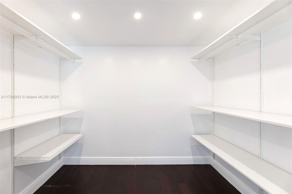 Interior, Recessed Lighting, Walk-in Closets, Wood Texture Flooring