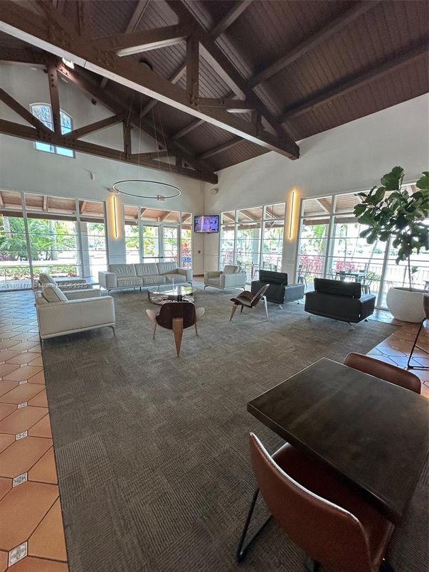 Interior, Living room, Pendant Lights, Wooden Beams, Wooden Ceilings