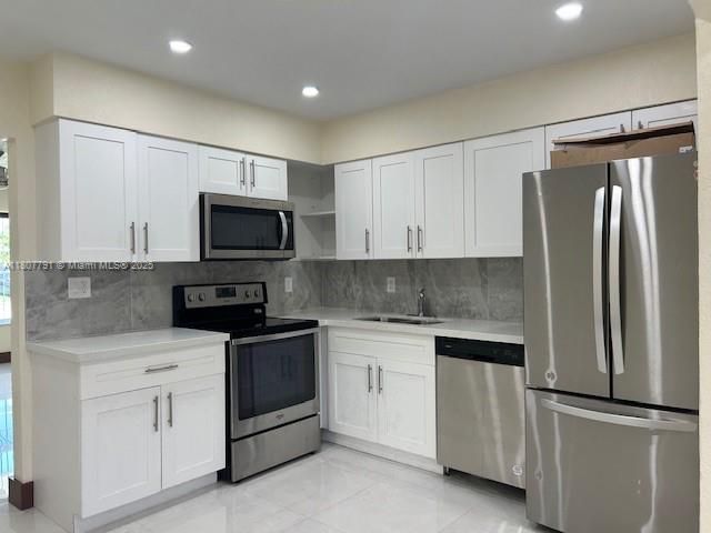 Interior, Kitchen, Recessed Lighting, Stainless Steel Appliances