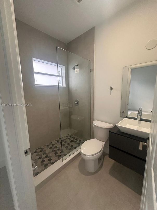 Bathroom, Glass Shower, Interior