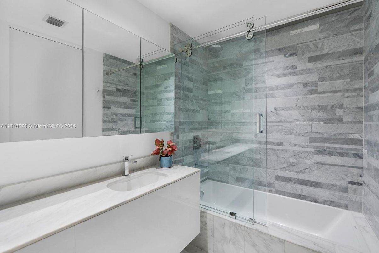 Bathroom, Glass Shower, Interior