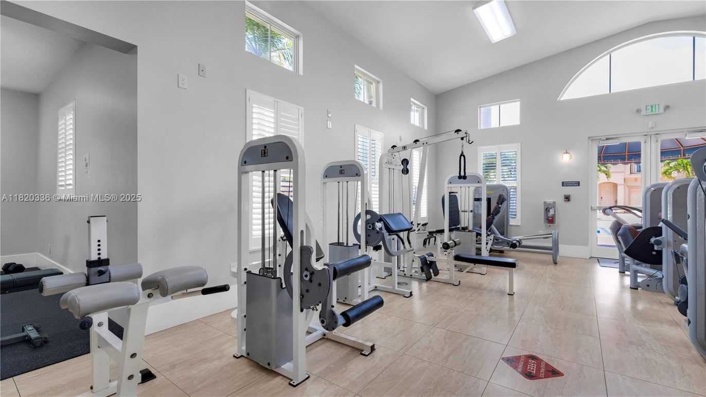 Fitness Equipment, Gym, Interior