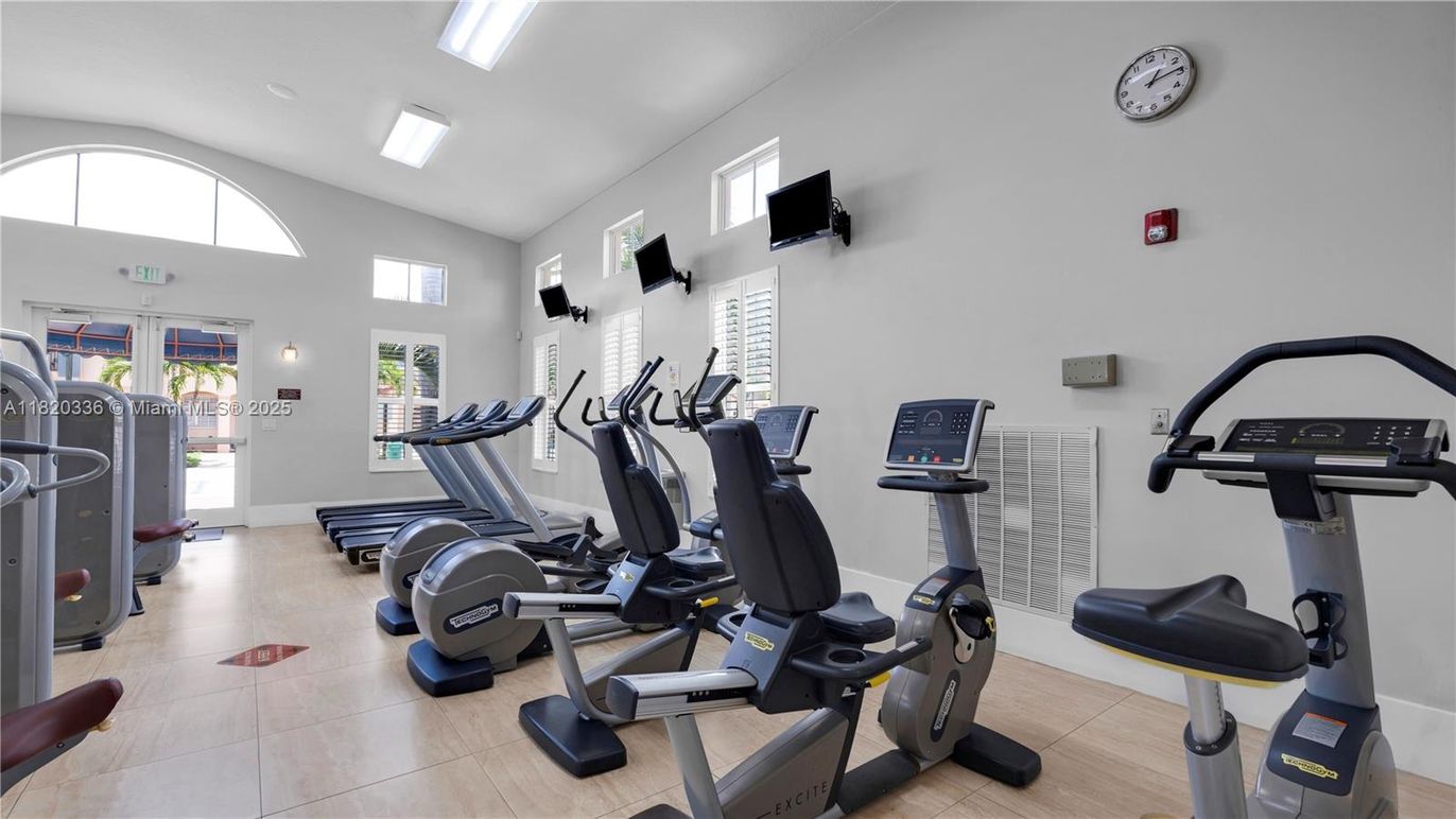 Fitness Equipment, Gym, Interior