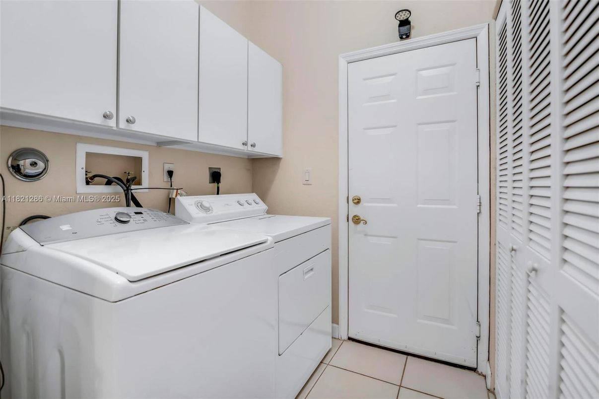 Interior, Washer