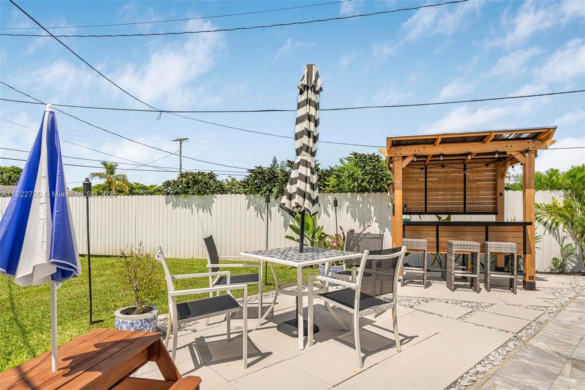 Backyard, Exterior