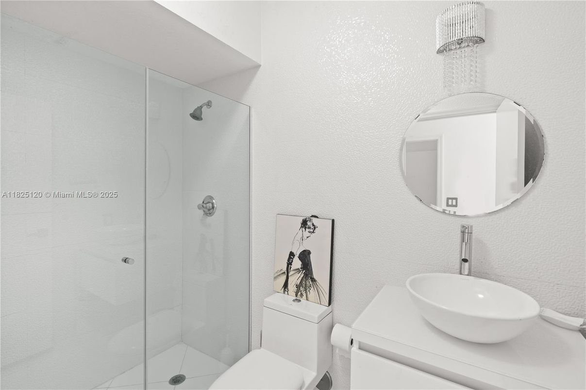 Bathroom, Glass Shower, Interior