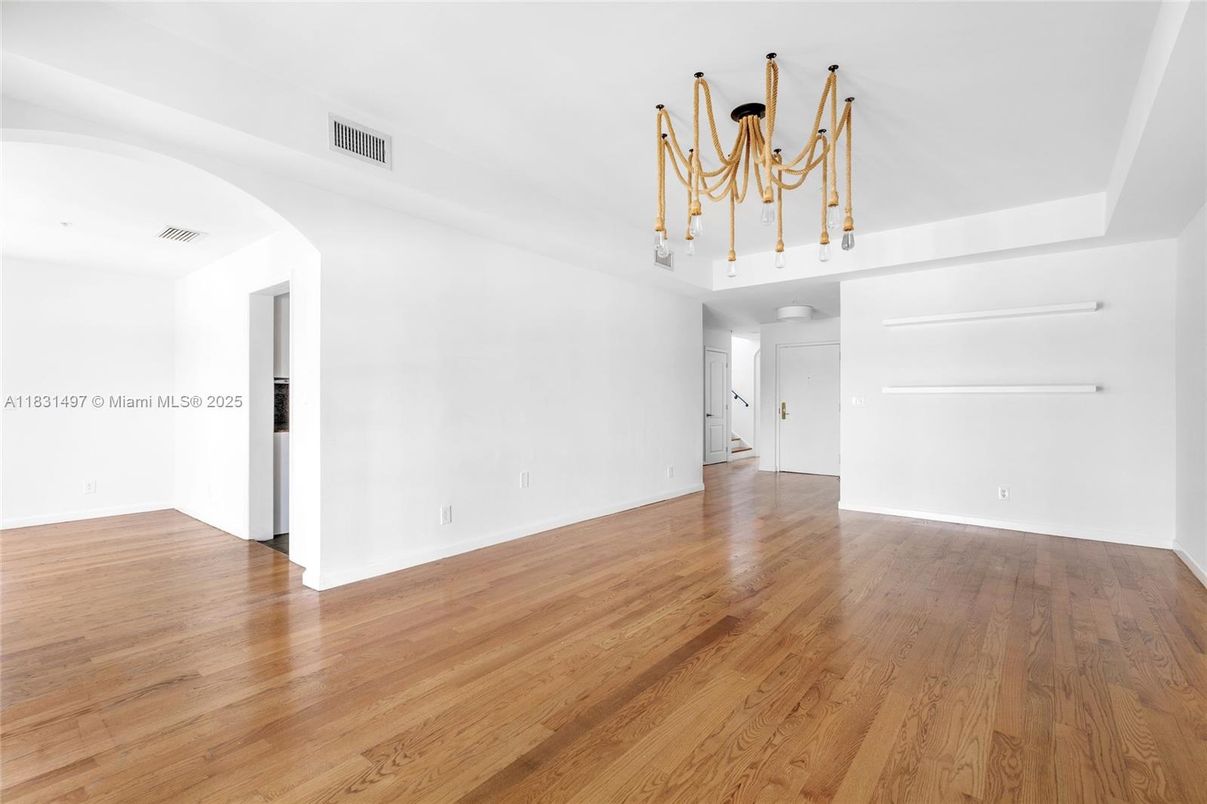 Empty room, Interior, Wood Texture Flooring
