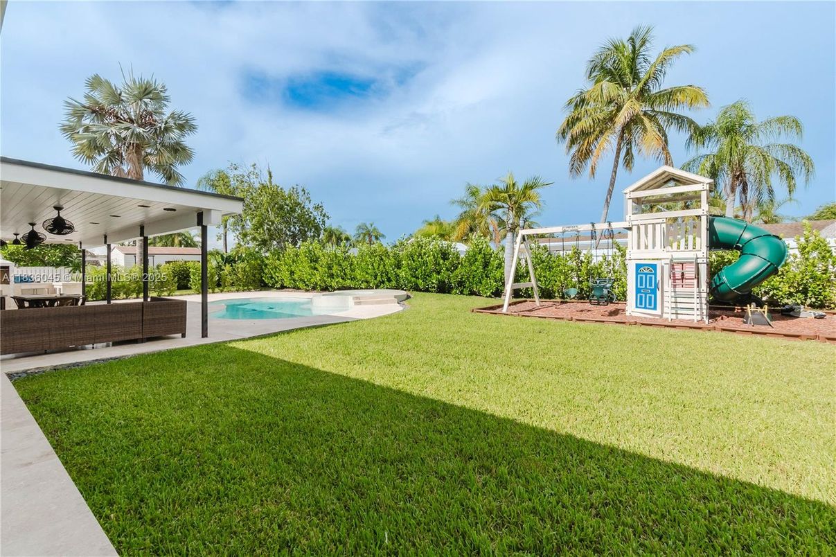 Backyard, Exterior, Playground, Pool
