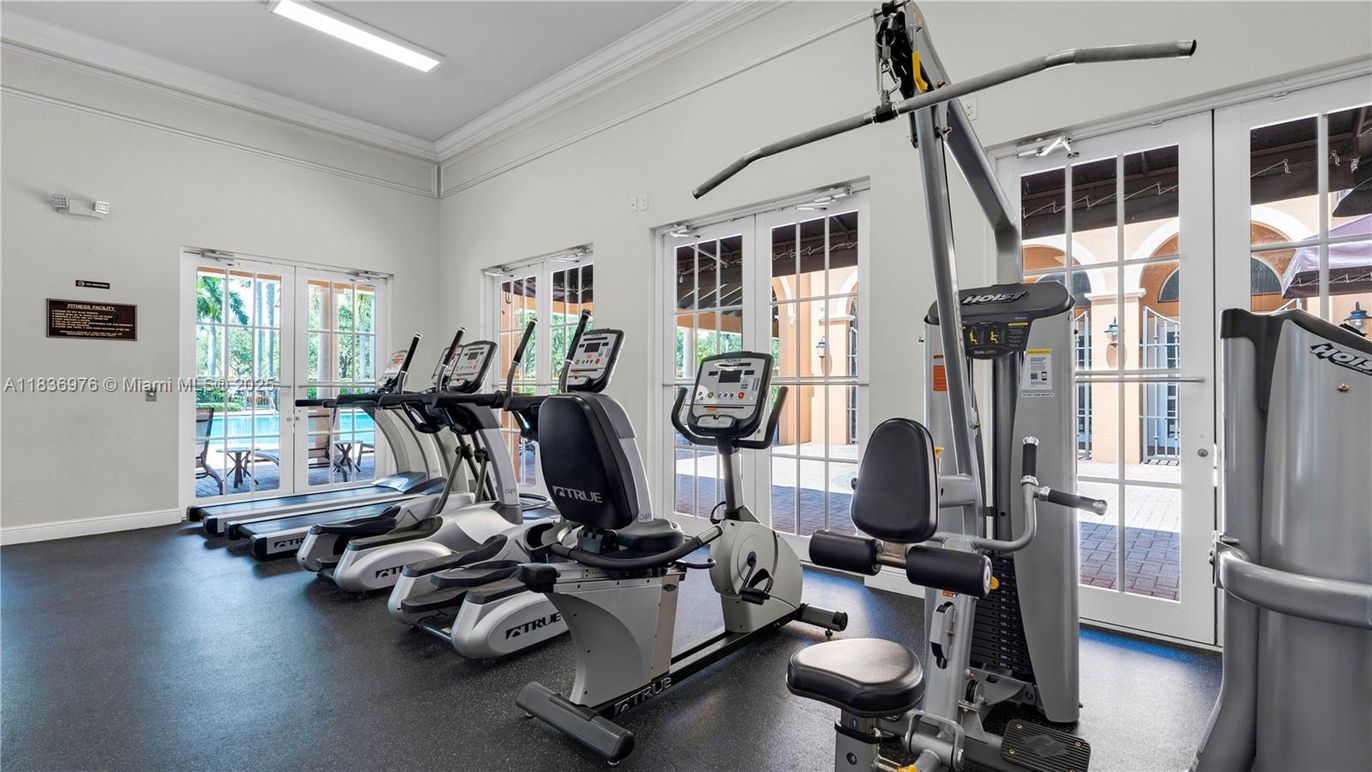 Fitness Equipment, Gym, Interior