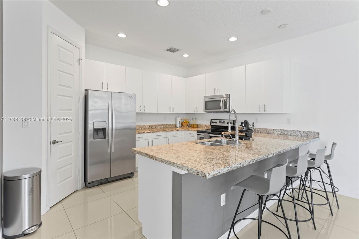 Interior, Kitchen, Recessed Lighting, Stainless Steel Appliances