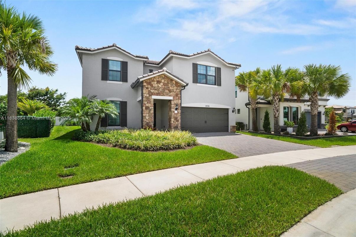 Attached, Backyard, Exterior, Facade, Spanish Mediterranean