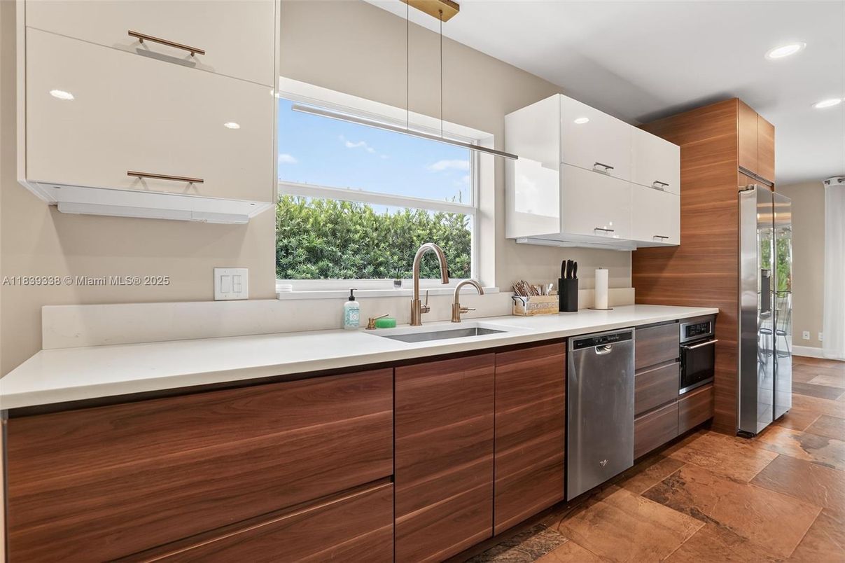 Interior, Kitchen, Recessed Lighting, Stainless Steel Appliances