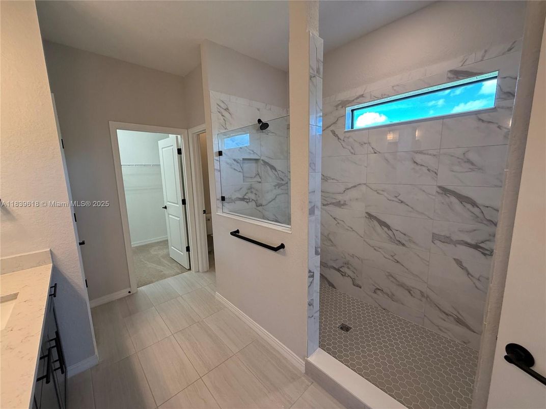 Bathroom, Interior, Marble Walls