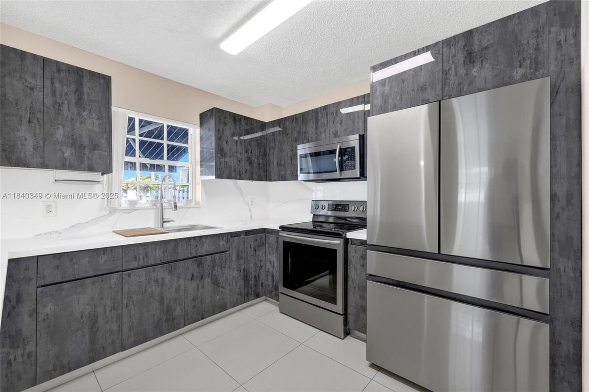 Interior, Kitchen, Recessed Lighting, Stainless Steel Appliances