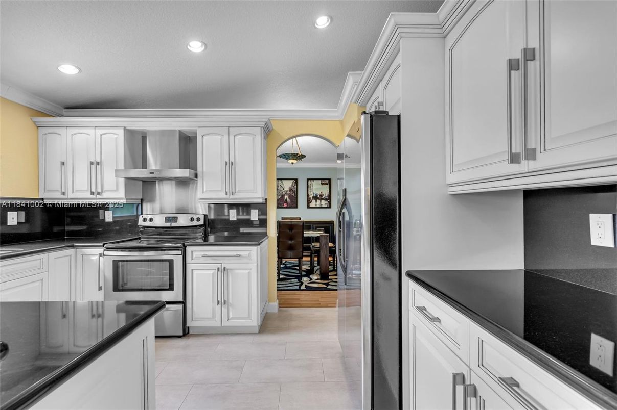 Interior, Kitchen, Recessed Lighting, Stainless Steel Appliances