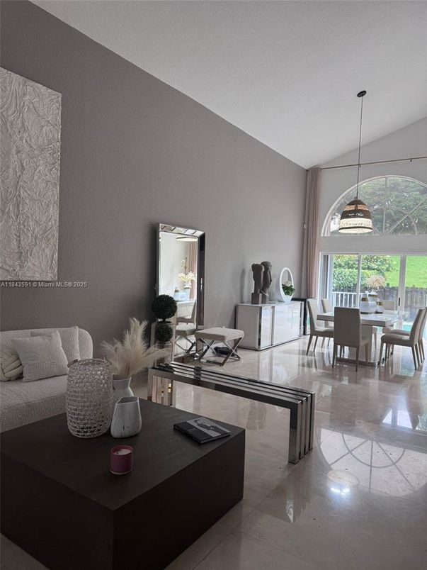 Dining room, Interior, Pendant Lights