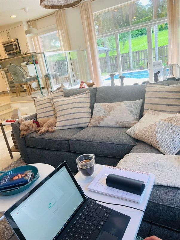 Interior, Kitchen, Living room