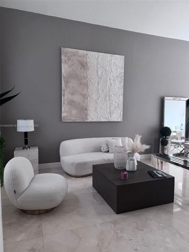 Interior, Living room, Marble