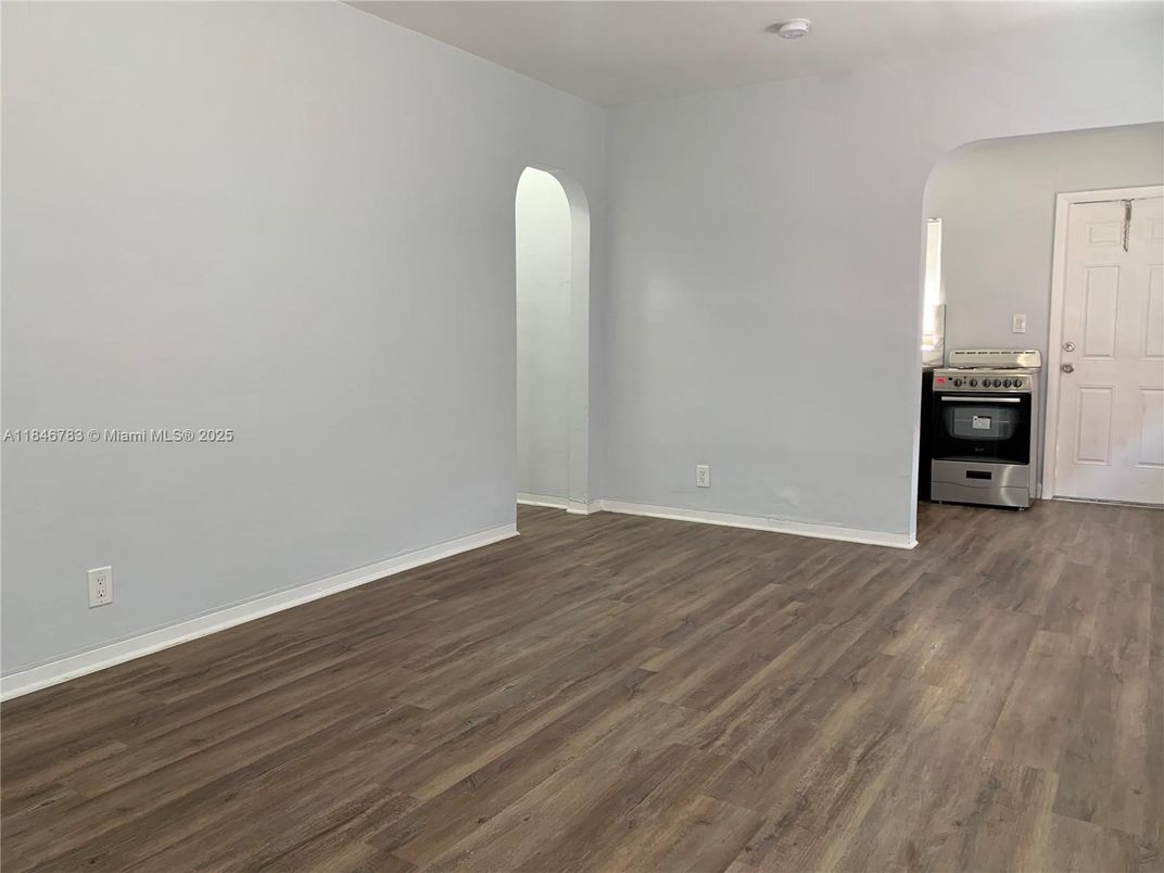 Empty room, Interior, Kitchen, Wood Texture Flooring