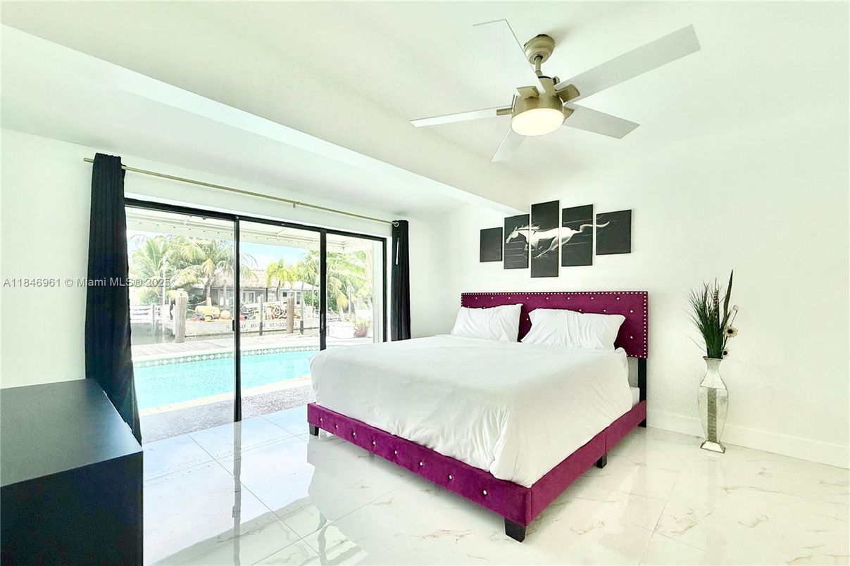 Bedroom, Interior, Marble