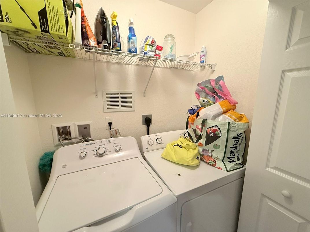 Interior, Washer