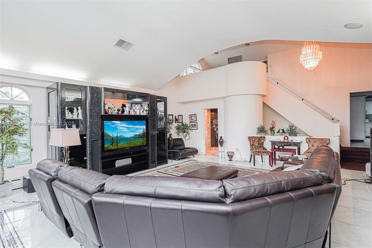Chandelier, Interior, Living room, Recessed Lighting