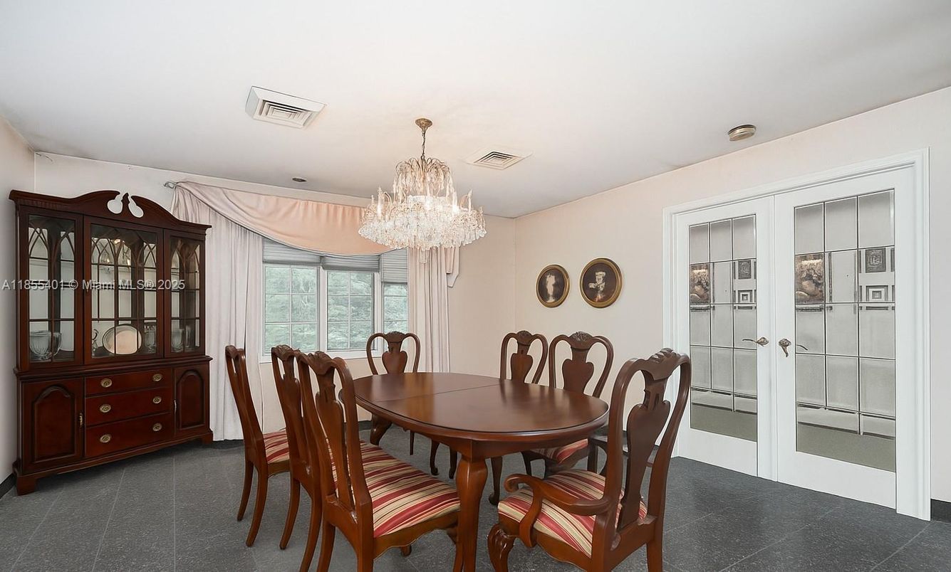 Chandelier, Dining room, Interior