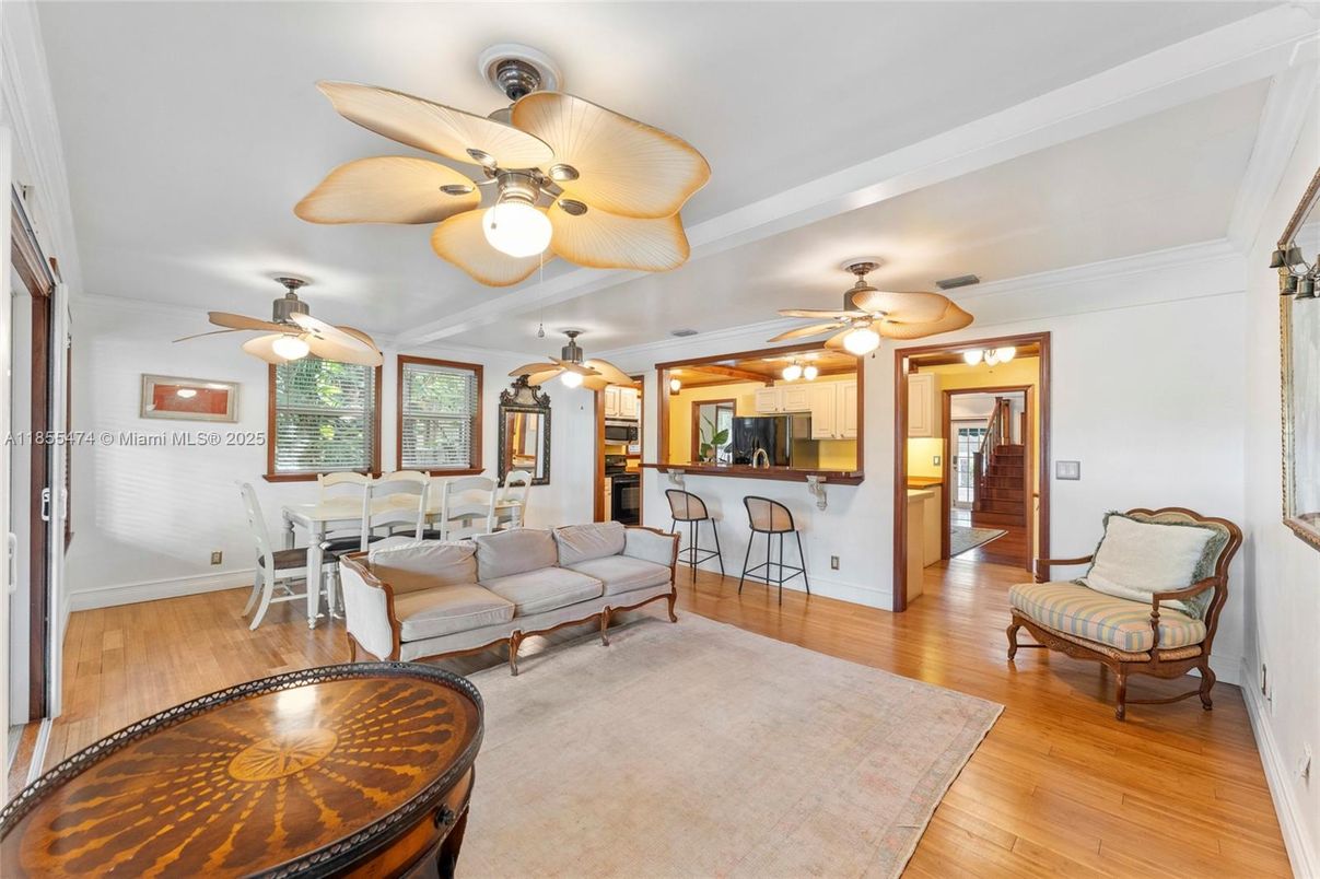 Dining room, Interior, Kitchen, Living room, Wood Texture Flooring