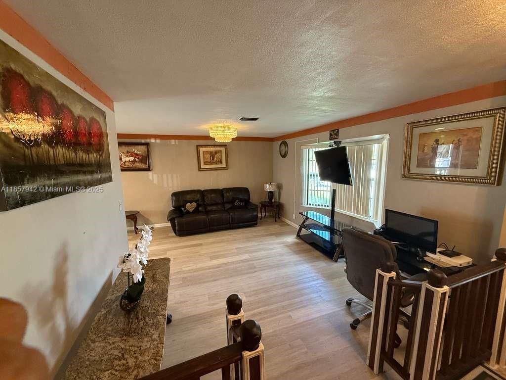 Chandelier, Empty room, Interior, Wood Texture Flooring