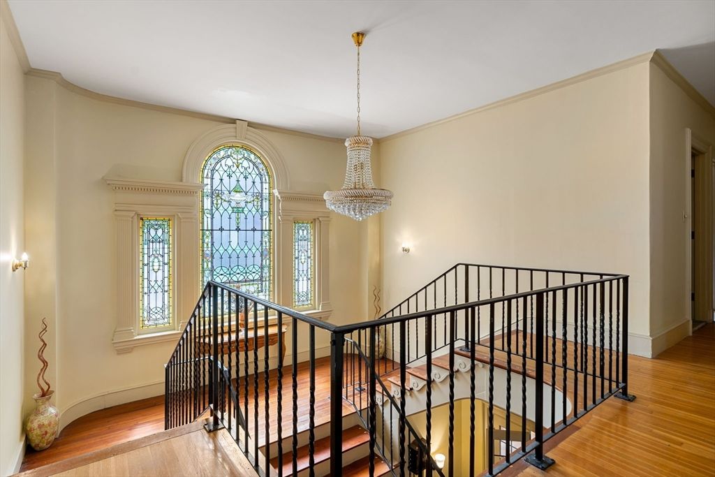 Chandelier, Interior, Wood Texture Flooring