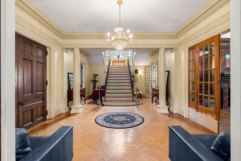 Chandelier, Interior, Wood Texture Flooring