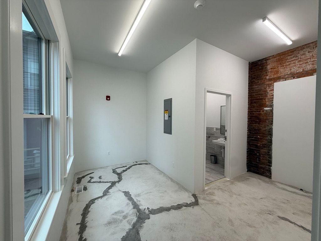 Elevator, Interior, Stone Walls
