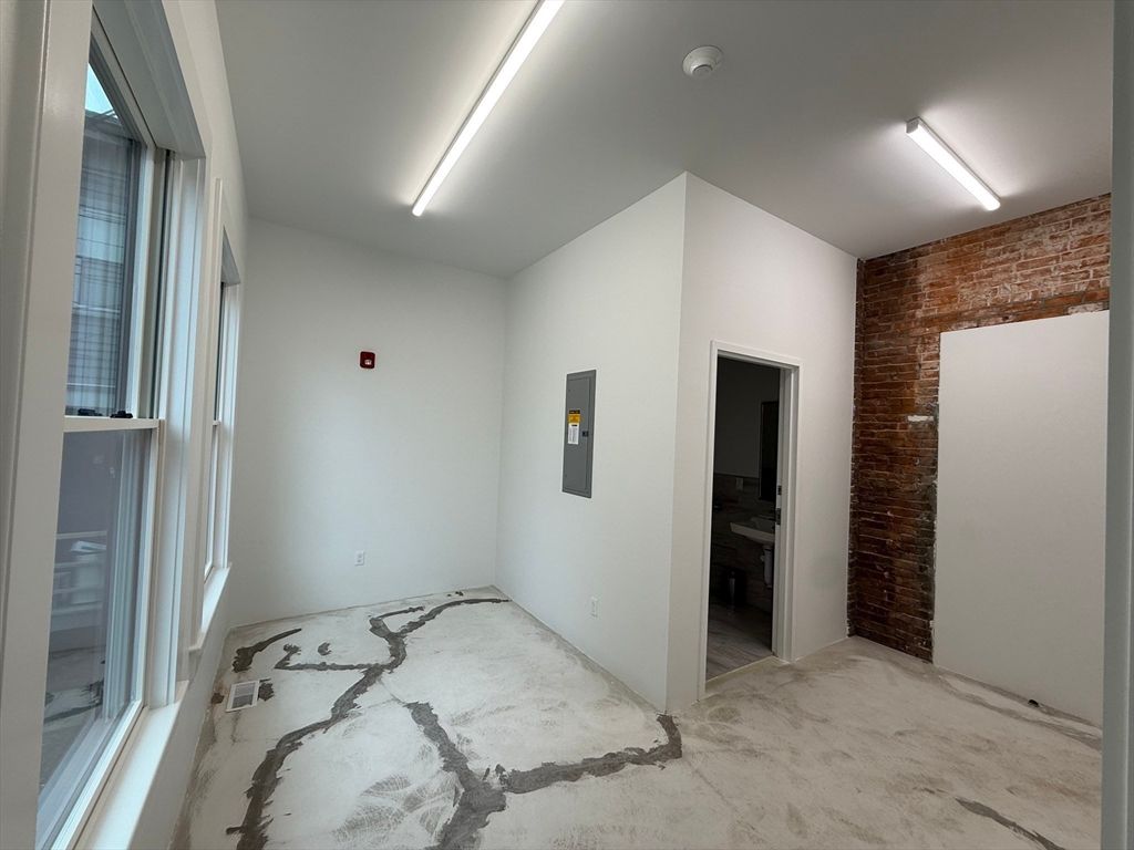 Elevator, Interior, Stone Walls