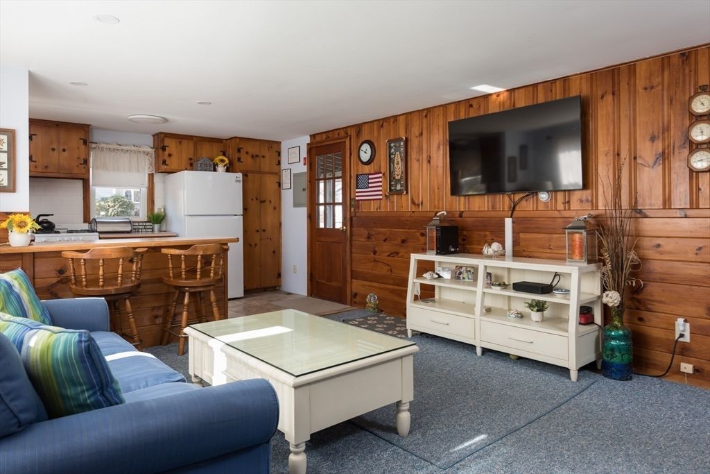 Interior, Kitchen, Living room, Wooden Walls