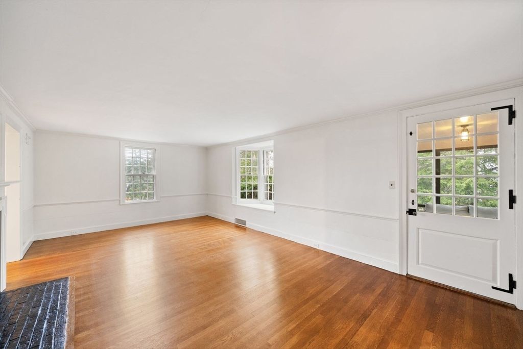 Empty room, Interior, Wood Texture Flooring