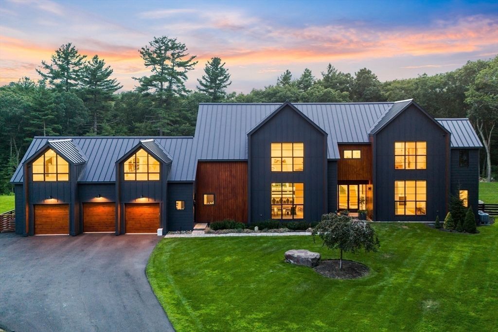 Attached, Backyard, Exterior, Facade, Farmhouse