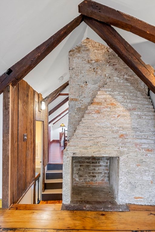Interior, Wooden Beams, Wood Texture Flooring
