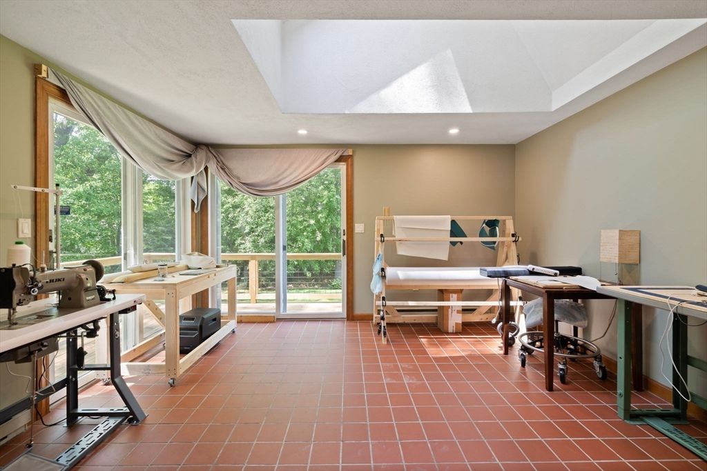 Home Office, Interior, Recessed Lighting