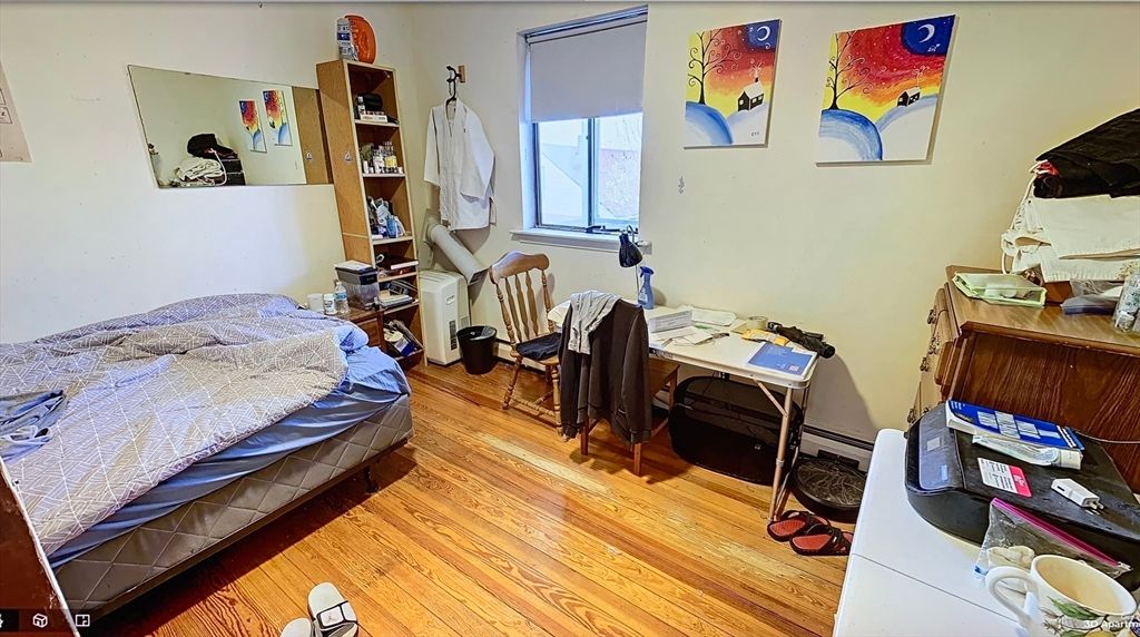 Bedroom, Home Office, Interior, Wood Texture Flooring