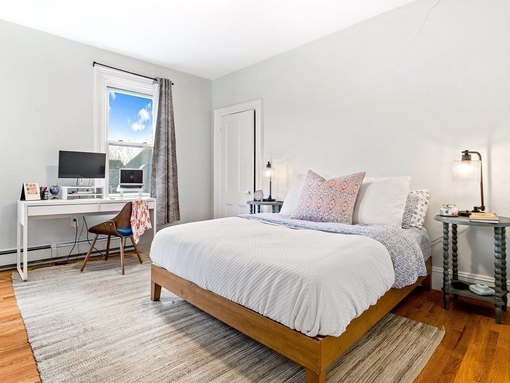 Bedroom, Home Office, Interior, Wood Texture Flooring