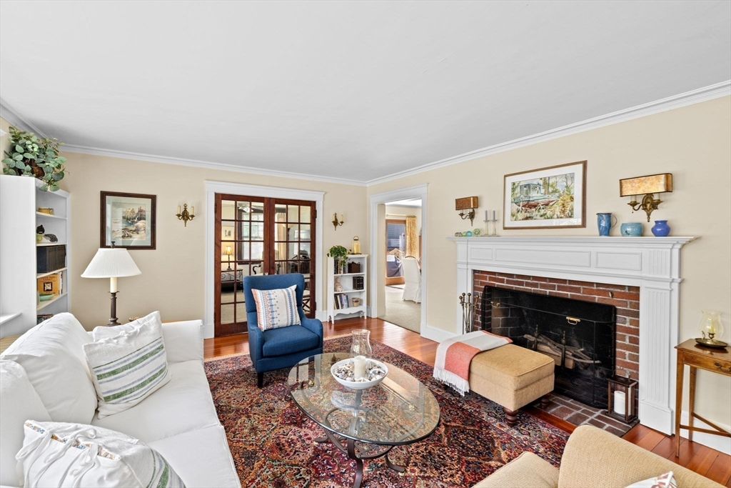 Fireplace, Interior, Living room, Wood Texture Flooring