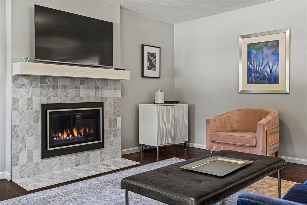 Fireplace, Interior, Living room, Wood Texture Flooring